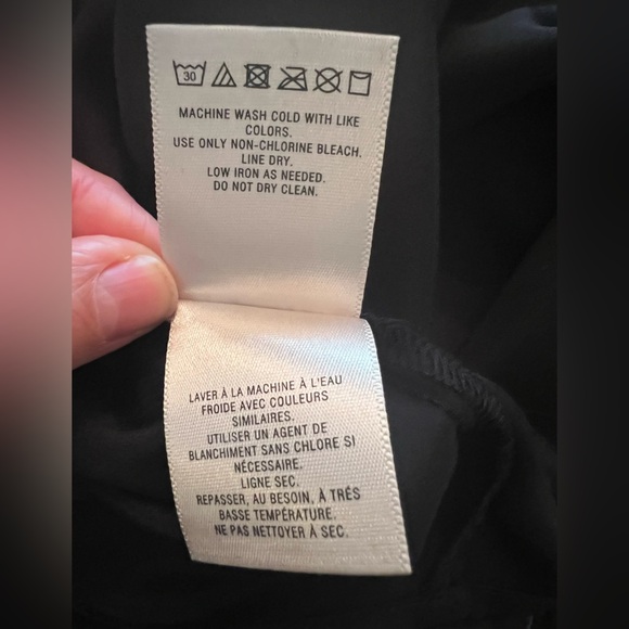 Anthropologie Mauve Black Top - Medium - Picture 5 of 6